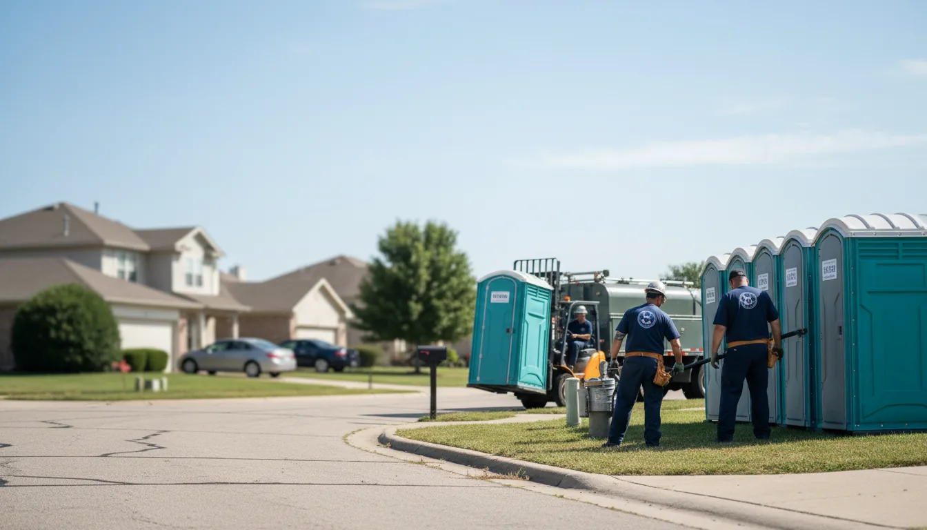 Porta Potty Rental in Rantoul, IL near me